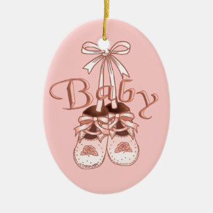 Onze Baby Girl Schoenen ornament