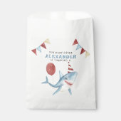 Onze Baby haai 1e verjaardag onder het Zee Bedankzakje (Voorkant)