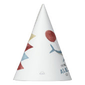 Onze Baby haai 1e verjaardag onder het Zee Feesthoedjes (Links)