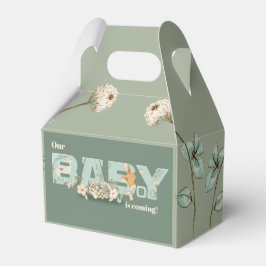 Onze Baby komt Baby shower Favor Box Bedankdoosjes