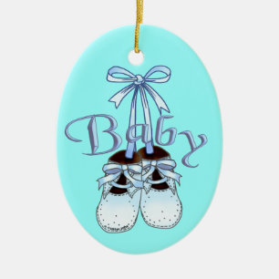 Onze baby-schoten keramisch ornament