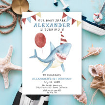 Onze Baby Shark 1e Verjaardag Onder De Zee