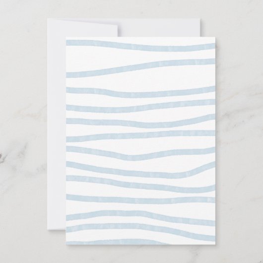 Onze Baby Whale 1e verjaardag onder het Zee Kaart (Achterkant)