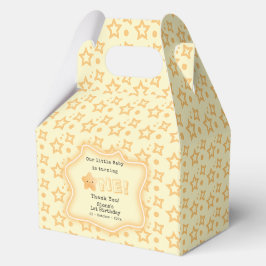 Onze Baby wordt een Schattigee ster 1e verjaardag Bedankdoosjes