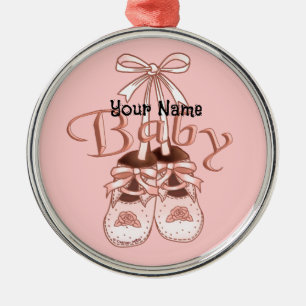 Onze babymeisjesschoenen metalen ornament
