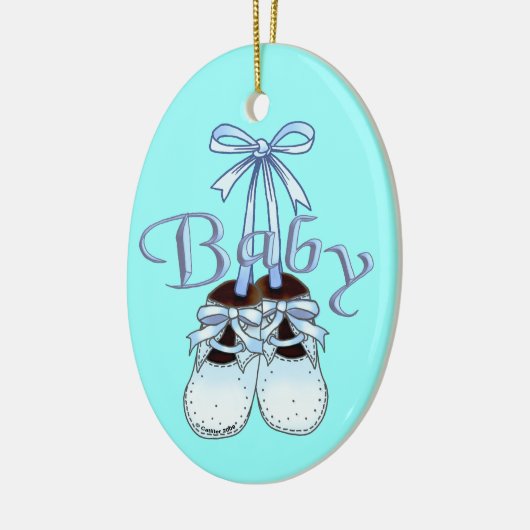 Onze babyschoentjes ornament (Links)