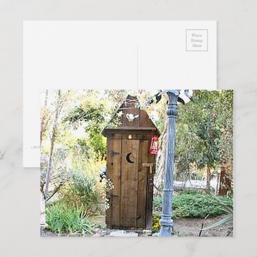 ONZE BACKYARD BRIEFKAART (Voorkant / Achterkant)