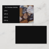 ONZE BEDRIJFSROCKS: STONES, PENCIL, CARDS VISITEKAARTJE (Voorkant / Achterkant)