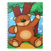 Onze beer in de weide - Bear in grassland Notitieboek (Voorkant)