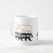 Onze Beren zijn real.w Koffiemok (Voorkant links)