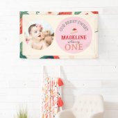 Onze Berry Sweet verjaardagsbanner Spandoek (Insitu)