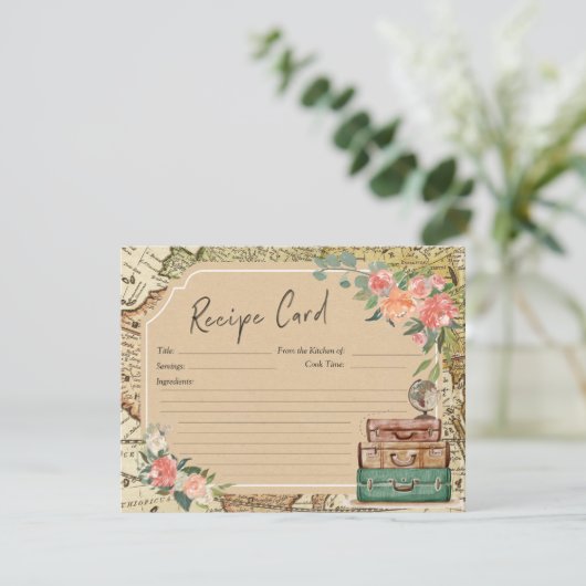 Onze beste Adventure Recept Kaart (Staand voorkant)