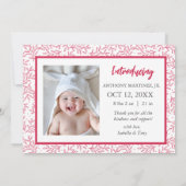 Onze beste cadeau ooit Baby geboorte Aankondiging (Achterkant)