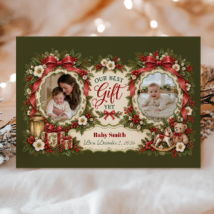 Onze Beste Cadeau Tot Nu Toe Kerst Aankondiging 2