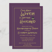 Onze beste heks wordt geHitd Bachelorette Kaart (Voorkant / Achterkant)