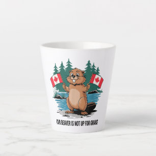 Onze Bever Is Niet Te Koop Canadese Trots Latte Mok