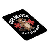 Onze Bever Is Niet Te Koop Magneet (Rechterzijde)