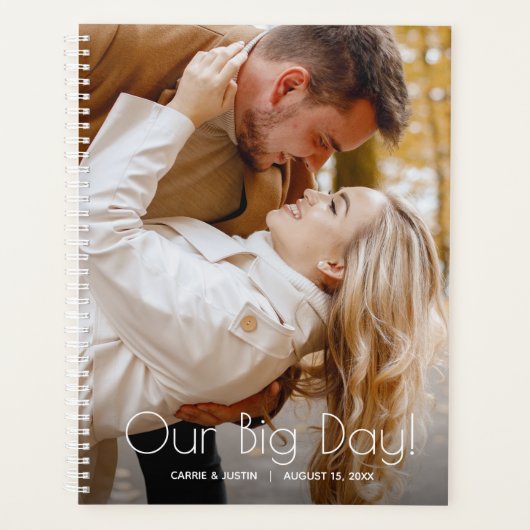 Onze Big Day Photo Wedding Planner (Voorkant)