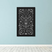 onze bijen beschermen canvas afdruk (Insitu (Houten vloer))