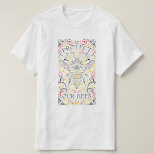 onze bijen beschermen t-shirt