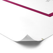 Onze bloeiende liefde poster (Hoek)