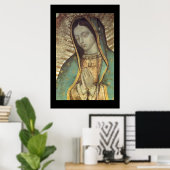 ONZE BLOKTE MOEDER VAN GUADALUPE POSTER (Thuiskantoor)