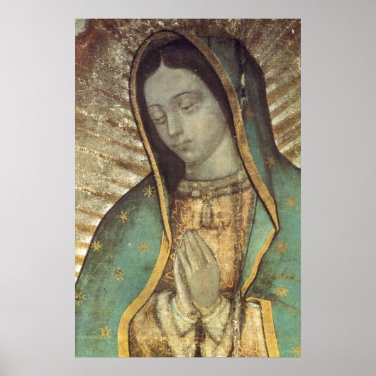 ONZE BLOKTE MOEDER VAN GUADALUPE POSTER (Voorkant)