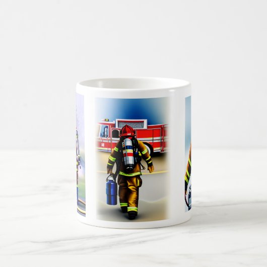 Onze brandweerman, onze held koffiemok (Center)