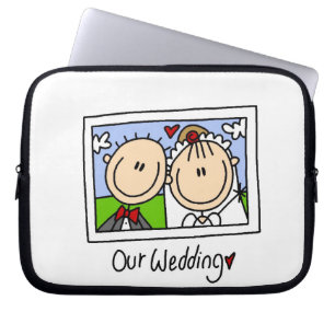 Onze Bruid van het Huwelijk en T-shirts en Giften Laptop Sleeve