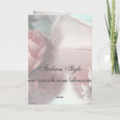 Onze bruiloft aankondiging Kaart (Achterkant)
