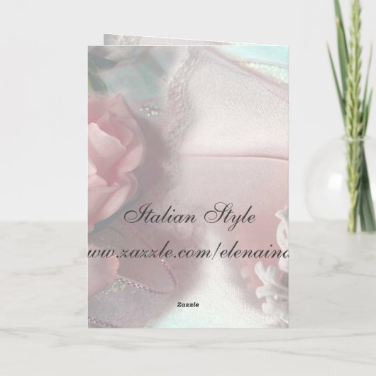 Onze bruiloft aankondiging Kaart (Achterkant)