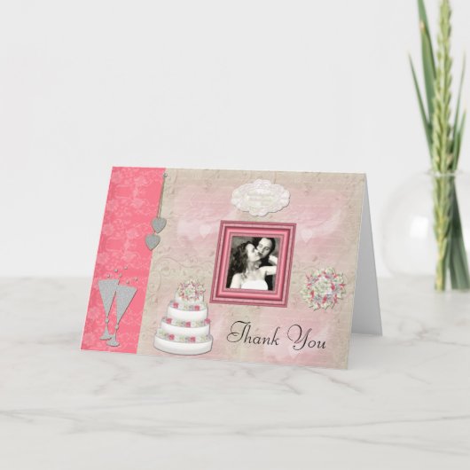 Onze bruiloft bedankt Foto Lijst (Voorkant)