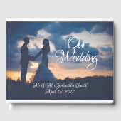 Onze bruiloft gastenboek (Voorkant)