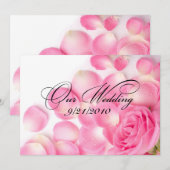 Onze Bruiloft Kaart (Voorkant / Achterkant)