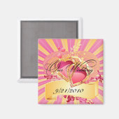 Onze bruiloft magneet (Voorkant / Achterkant)