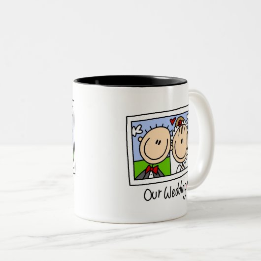 Onze bruiloft Mok (Voorkant rechts)