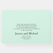 💍Onze bruiloft Passiflora Serenity Gastenboek (Achterkant)