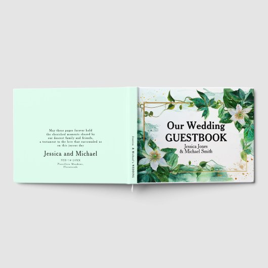 💍Onze bruiloft Passiflora Serenity Gastenboek (Volledig)