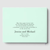 💍Onze bruiloft Passiflora Serenity Gastenboek (Achterkant)