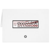 Onze bruiloft: roze bloem : (Achterkant Horizontaal)