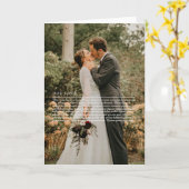 Onze bruiloft songteksten Jubileum Kaart (Gele Bloem)