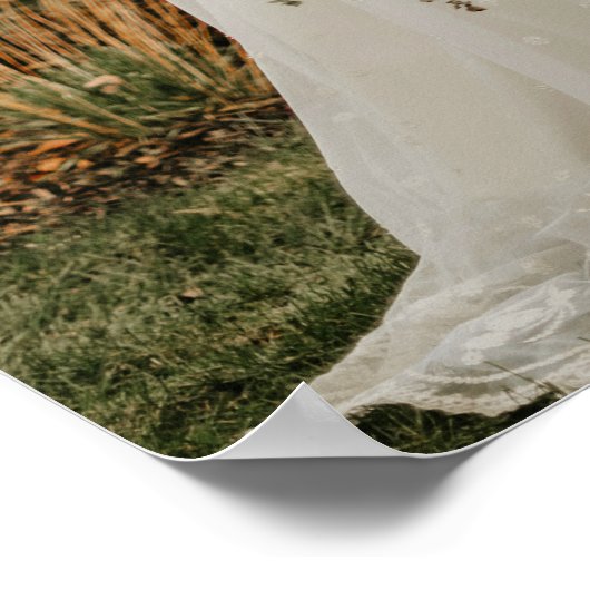 Onze bruiloft songteksten poster (Hoek)