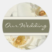 Onze bruiloft Stickers (Voorkant)