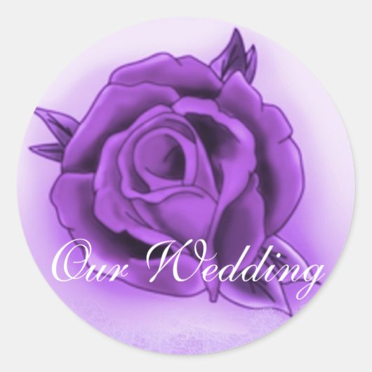 Onze bruiloft Stickers (Voorkant)