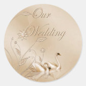 Onze bruiloft Stickers (Voorkant)