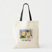 Onze bruiloft tote bag (Voorkant)