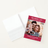 Onze Bucket-lijst | Magenta Photo Scrapbook Notitieboek (Binnen)