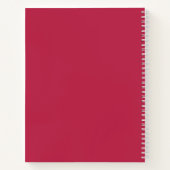 Onze Bucket-lijst | Magenta Photo Scrapbook Notitieboek (Achterkant)