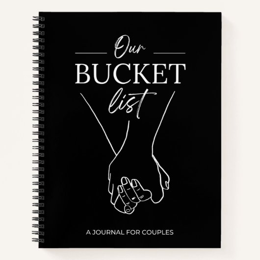 Onze Bucket List A Journal for Couples Memory Book Notitieboek (Voorkant)