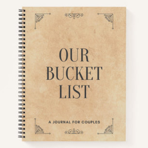 Onze Bucket List A Journal for Couples Memory Book Notitieboek